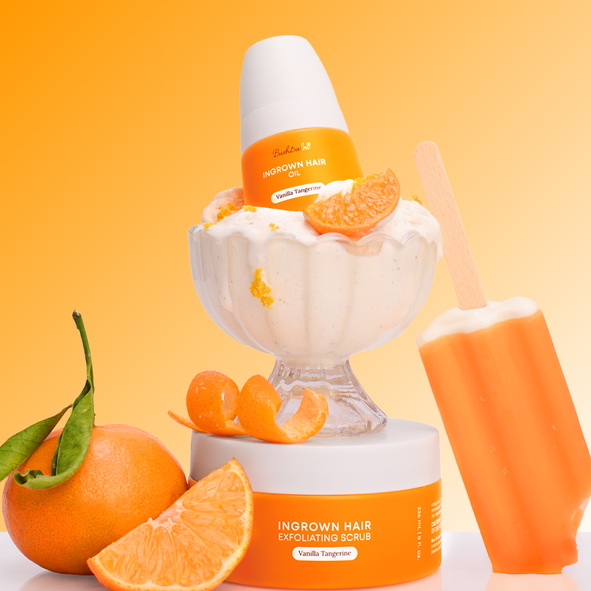 2-Step Ingrown Hair Routine - Vanilla Tangerine D5