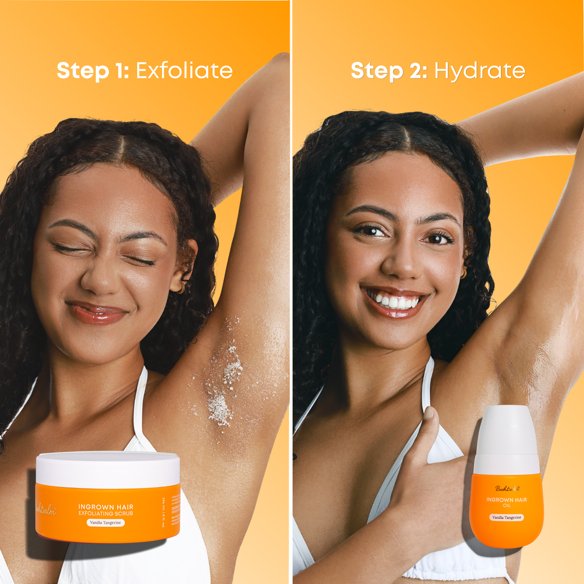 2-Step Ingrown Hair Routine - Vanilla Tangerine D5