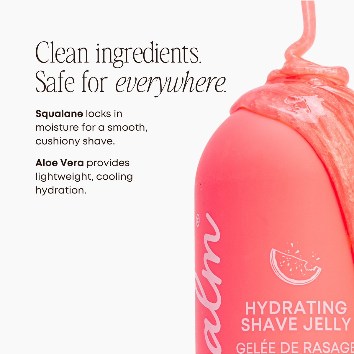 Hydrating Shave Jelly - Watermelon Sugar U5