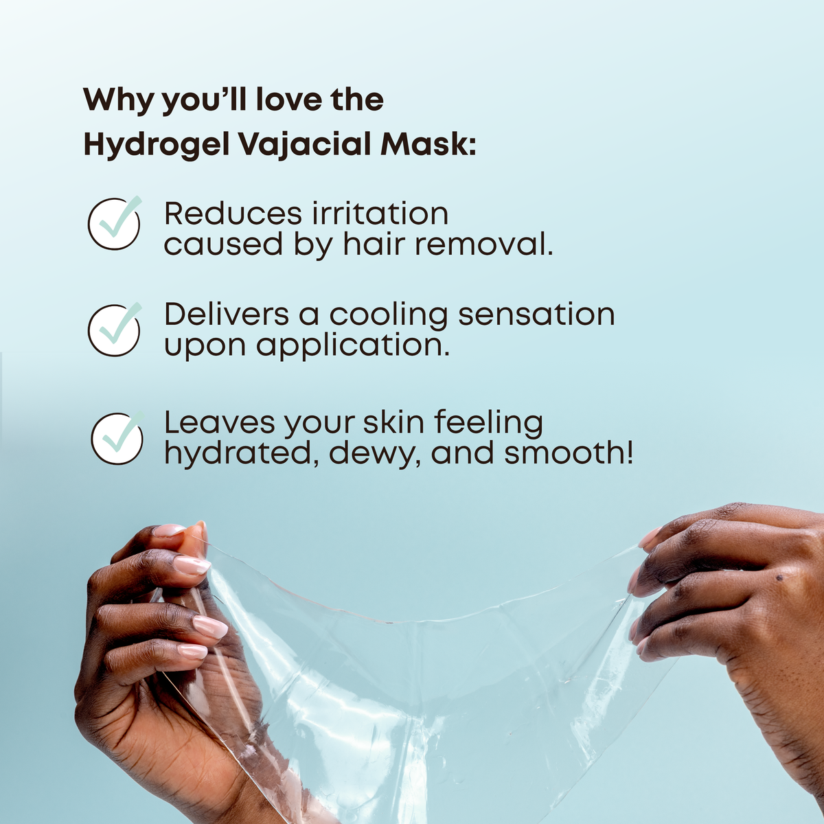 Hydrogel Vajacial Triangle Mask K7