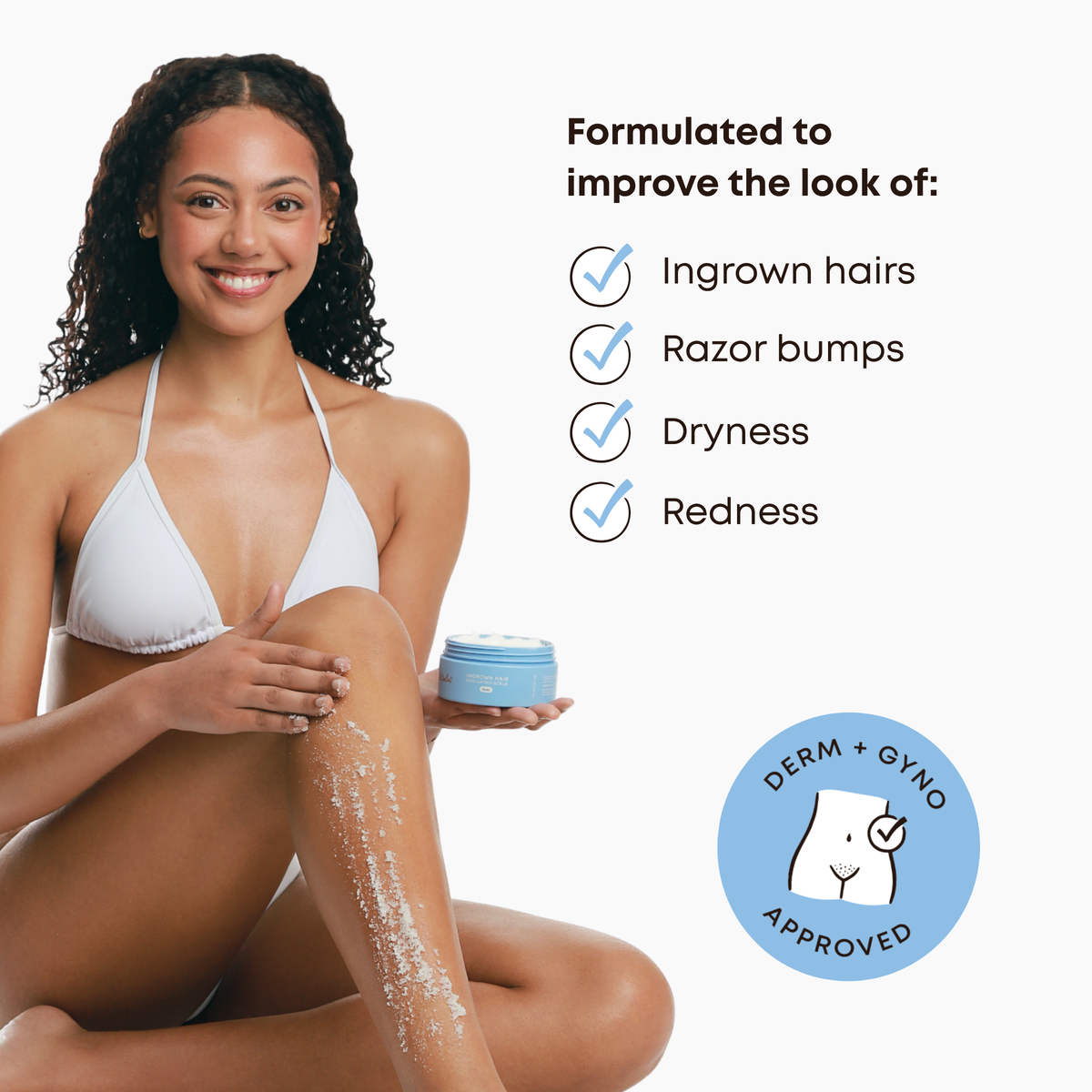 Ingrown Hair Exfoliating Scrub - Nude Z1