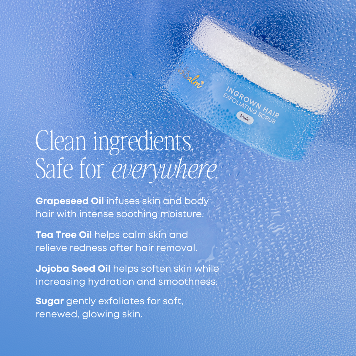 Ingrown Hair Exfoliating Scrub - Nude Z1