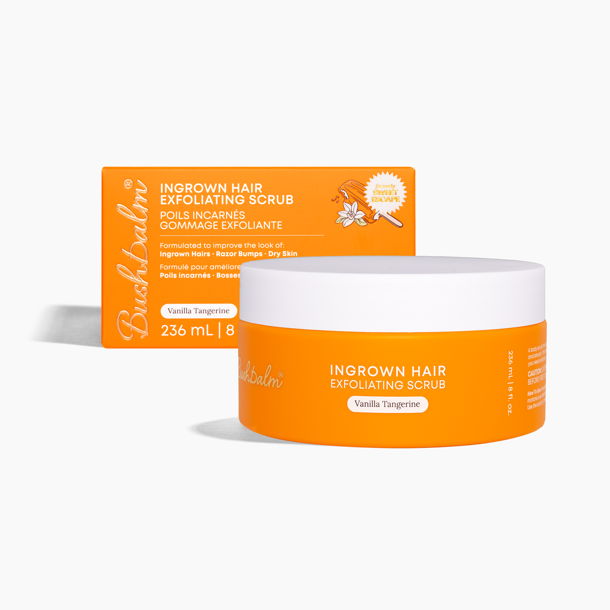Ingrown Hair Exfoliating Scrub - Vanilla Tangerine Y6