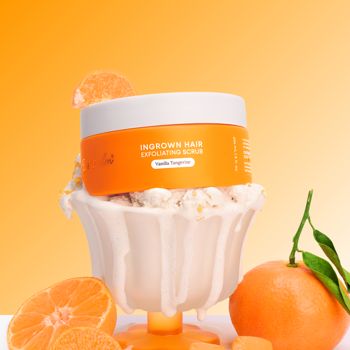 Ingrown Hair Exfoliating Scrub - Vanilla Tangerine Y6
