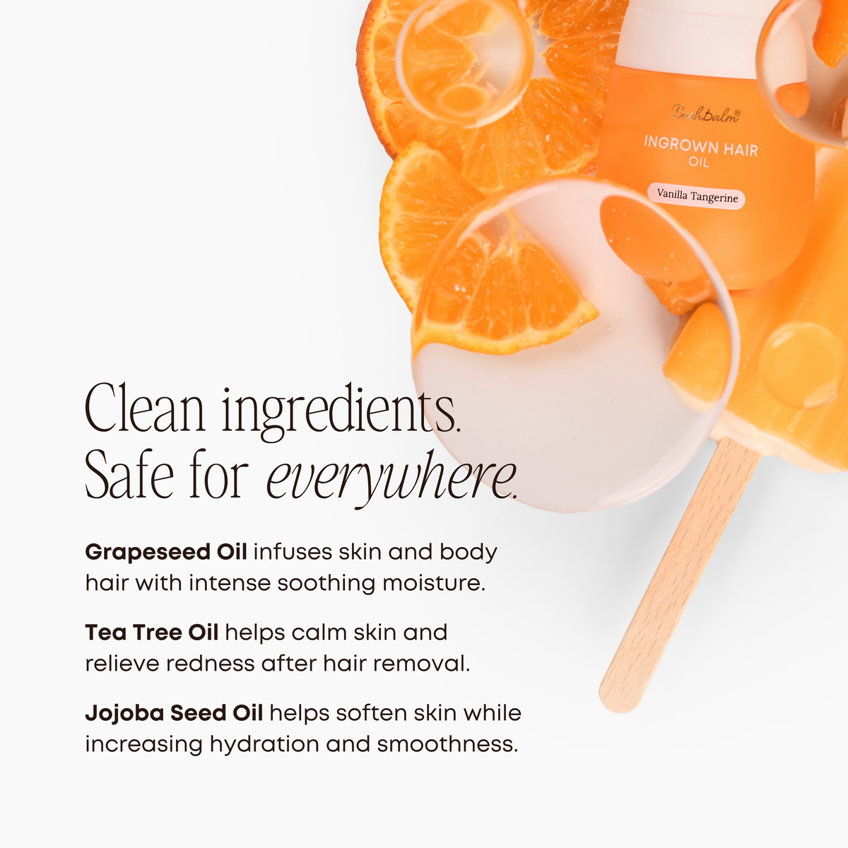 Ingrown Hair Oil - Vanilla Tangerine K1