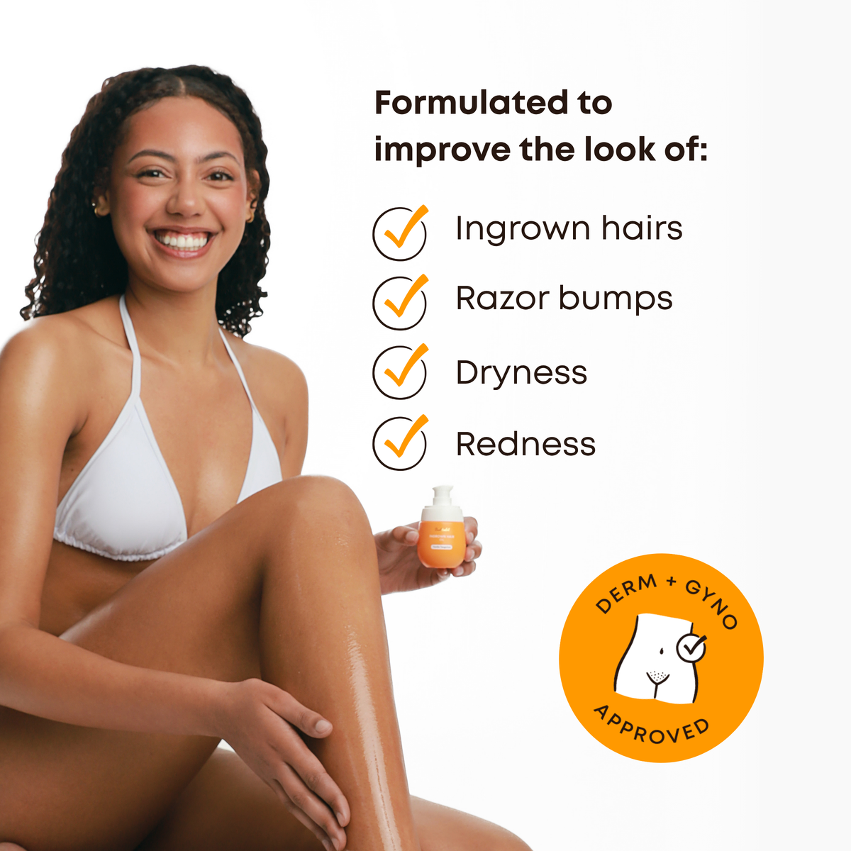 Ingrown Hair Oil - Vanilla Tangerine K1